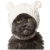 Frisco Polar Bear Sweater Knit Dog & Cat Hat