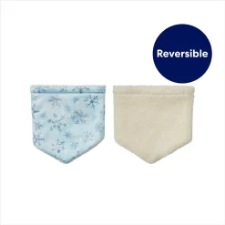 Frisco Reversible Snowflake Cozy Knit Faux Fur Dog & Cat Pullover Bandana, 1 Count -Frisco Shop 746630 PT3. AC SS1800 V1695046102