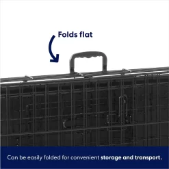 Frisco Fold & Carry Double Door Collapsible Wire Dog Crate -Frisco Shop 88789 PT5. AC SS1800 V1667229533