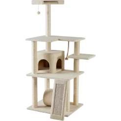 Frisco 62-in Faux Fur Cat Tree & Condo -Frisco Shop 92259 PT5. AC SS1800 V1584453065