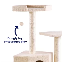 Frisco 52-in Faux Fur Cat Tree & Condo -Frisco Shop 92261 PT2. AC SS1800 V1667227606