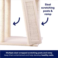 Frisco 52-in Faux Fur Cat Tree & Condo -Frisco Shop 92261 PT4. AC SS1800 V1667227608