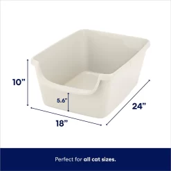 Frisco High Sided Cat Litter Box, Extra Large & Frisco Rectangular Cat Litter Mat -Frisco Shop 933398 PT2. AC SS1800 V1692305262