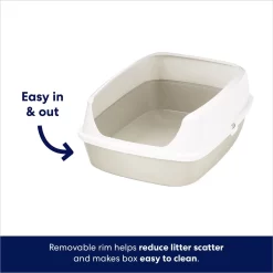 Frisco Open Top Cat Litter Box With Rim, Large & Frisco Plastic Litter Scooper With Caddy -Frisco Shop 947526 PT3. AC SS1800 V1693600753