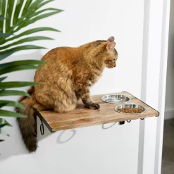 Coziwow Wall Mounted Shelves Set Cat Tree & Frisco Wooden Wall Mounted Stainless Steel Cat Feeding Station With Bowl 17 Coziwow Wall Mounted Shelves Set Cat Tree & Frisco Wooden Wall Mounted Stainless Steel Cat Feeding Station With Bowl -Frisco Shop 947694 PT8. AC SS1800 V1693602742