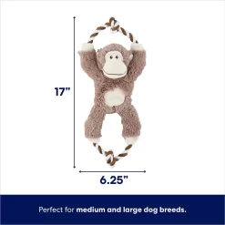 Frisco Fetch Colorful Ball Knot Rope Dog Toy & Frisco Monkey Plush With Rope Squeaky Dog Toy -Frisco Shop 962014 PT5. AC SS1800 V1694784007
