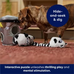 Frisco Volcano Hide & Seek Puzzle Plush Squeaky Dog Toy & Frisco Trash Can & Raccoons Hide & Seek Puzzle Plush Squeaky Dog Toy -Frisco Shop 962054 PT8. AC SS1800 V1694783037