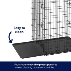 Frisco XX-Large Heavy Duty Double Door Wire Dog Crate, 54 Inch 12 Frisco XX-Large Heavy Duty Double Door Wire Dog Crate, 54 Inch -Frisco Shop 97489 PT5. AC SS1800 V1667229086
