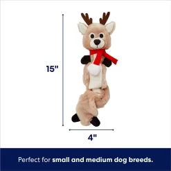 Frisco Holiday Reindeer Bungee Plush Squeaky Dog Toy & Frisco Holiday Snowman Bungee Plush Squeaky Dog Toy -Frisco Shop 986126 PT2. AC SS1800 V1698346244