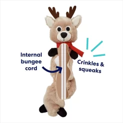 Frisco Holiday Reindeer Bungee Plush Squeaky Dog Toy & Frisco Holiday Snowman Bungee Plush Squeaky Dog Toy -Frisco Shop 986126 PT3. AC SS1800 V1698346244