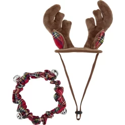 Frisco Jingle Bells Dog & Cat Holiday Collar With Bells, 1 Count & Frisco Holiday Antler Headband & Bell Collar Dog & Cat Costume 14 Frisco Jingle Bells Dog & Cat Holiday Collar With Bells, 1 Count & Frisco Holiday Antler Headband & Bell Collar Dog & Cat Costume -Frisco Shop 986294 PT5. AC SS1800 V1698258116